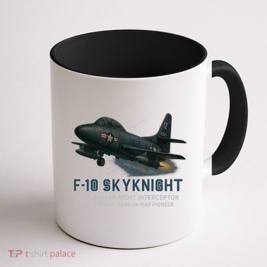 F-10 Skyknight Coffee Mug back