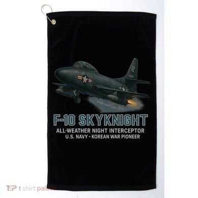 F-10 Skyknight Golf Towel