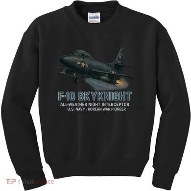 F-10 Skyknight Kids Sweatshirt