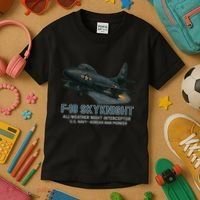F-10 Skyknight Kids T-Shirt thumb 3