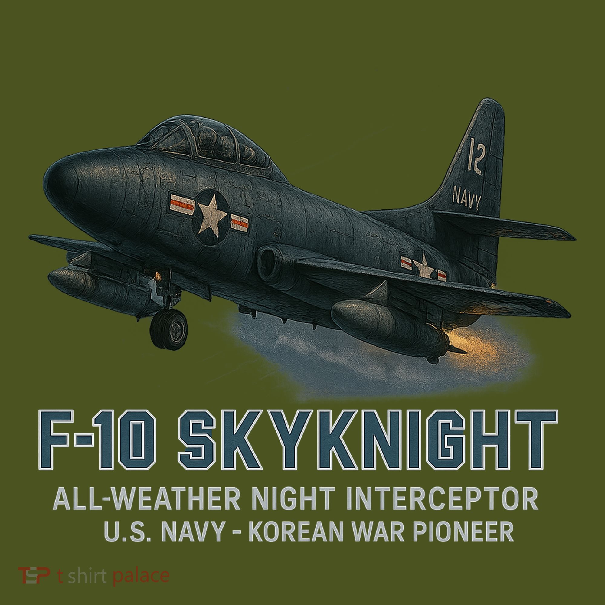 F-10 Skyknight Long Sleeve Shirt