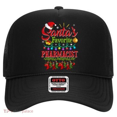 Funny SantaS Favorite Pharmacist Christmas Santa Hat Light Hat