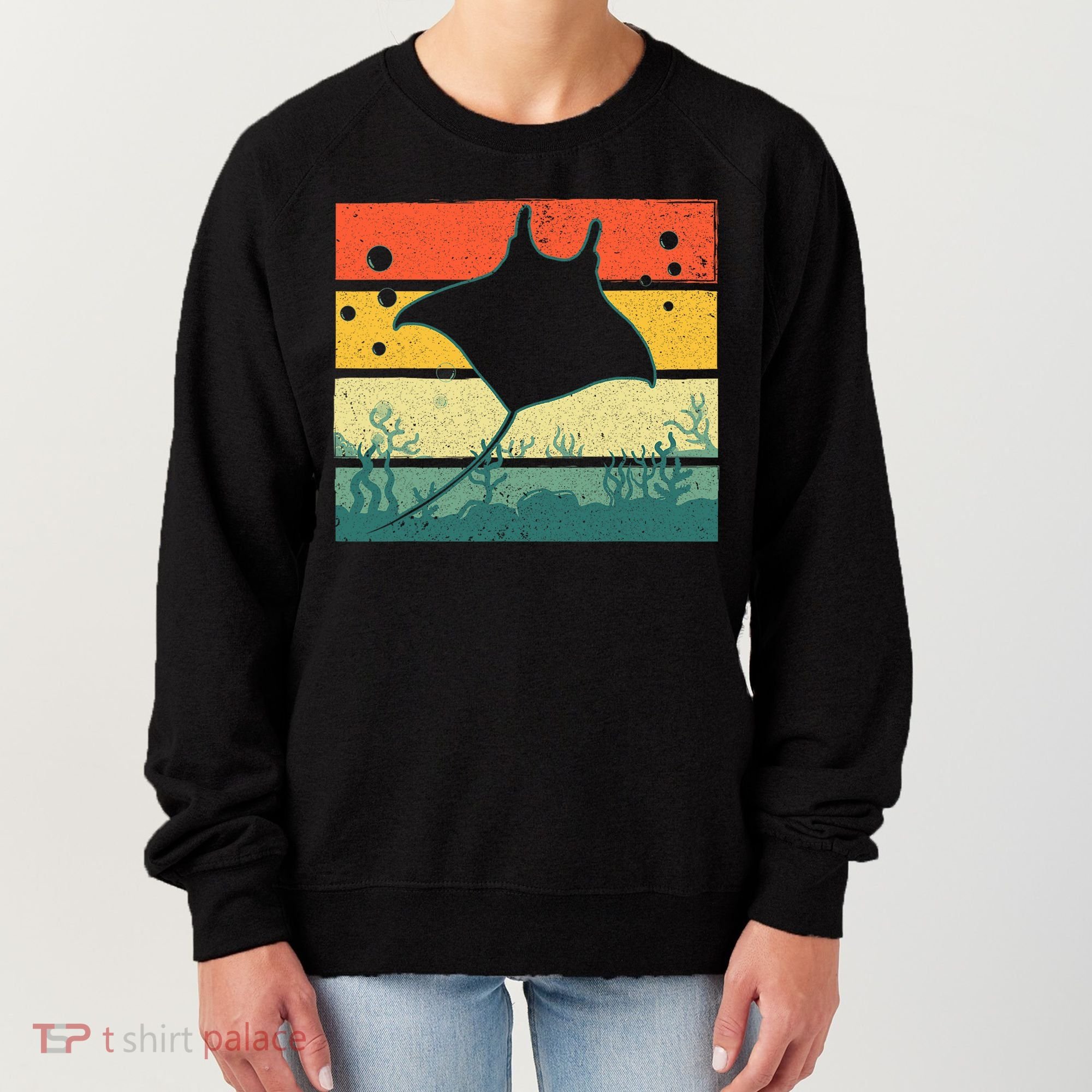 Funny Stingray For Men Women Kids Ocean Animal Lovers Women's Sweatshirt