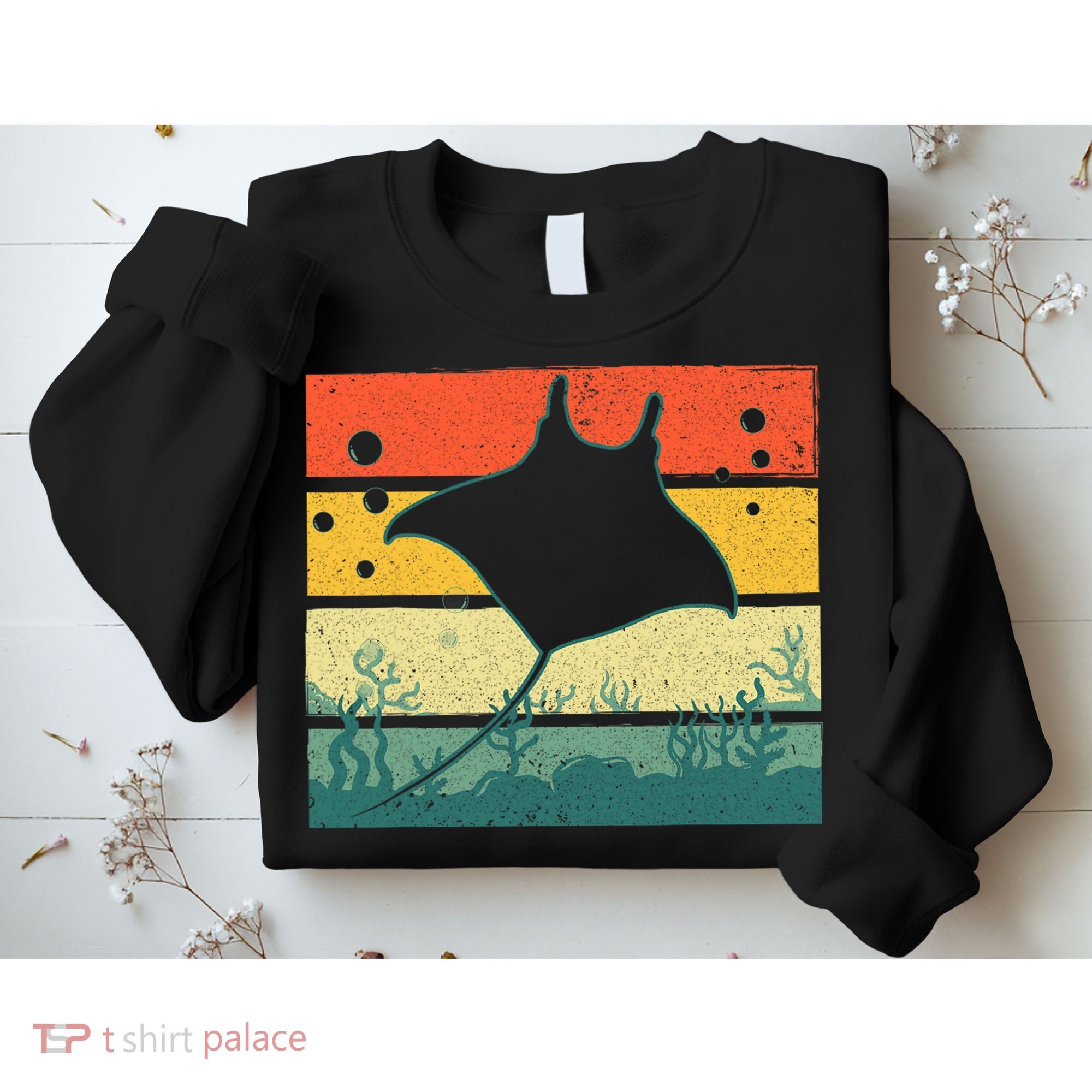 Funny Stingray For Men Women Kids Ocean Animal Lovers Sweatshirt