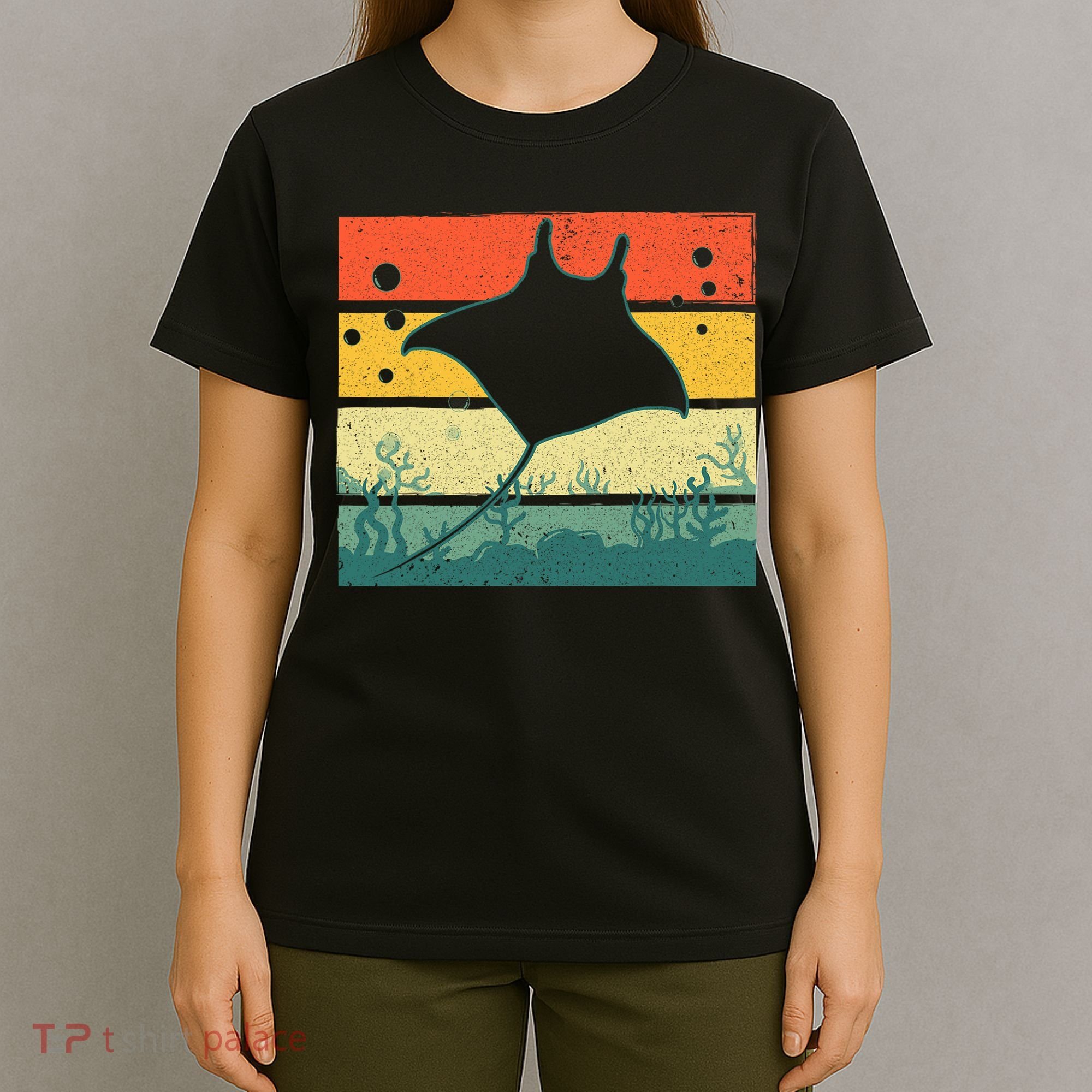 Funny Stingray For Men Women Kids Ocean Animal Lovers T-Shirt