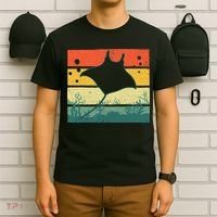 Funny Stingray For Men Women Kids Ocean Animal Lovers T-Shirt thumb 6