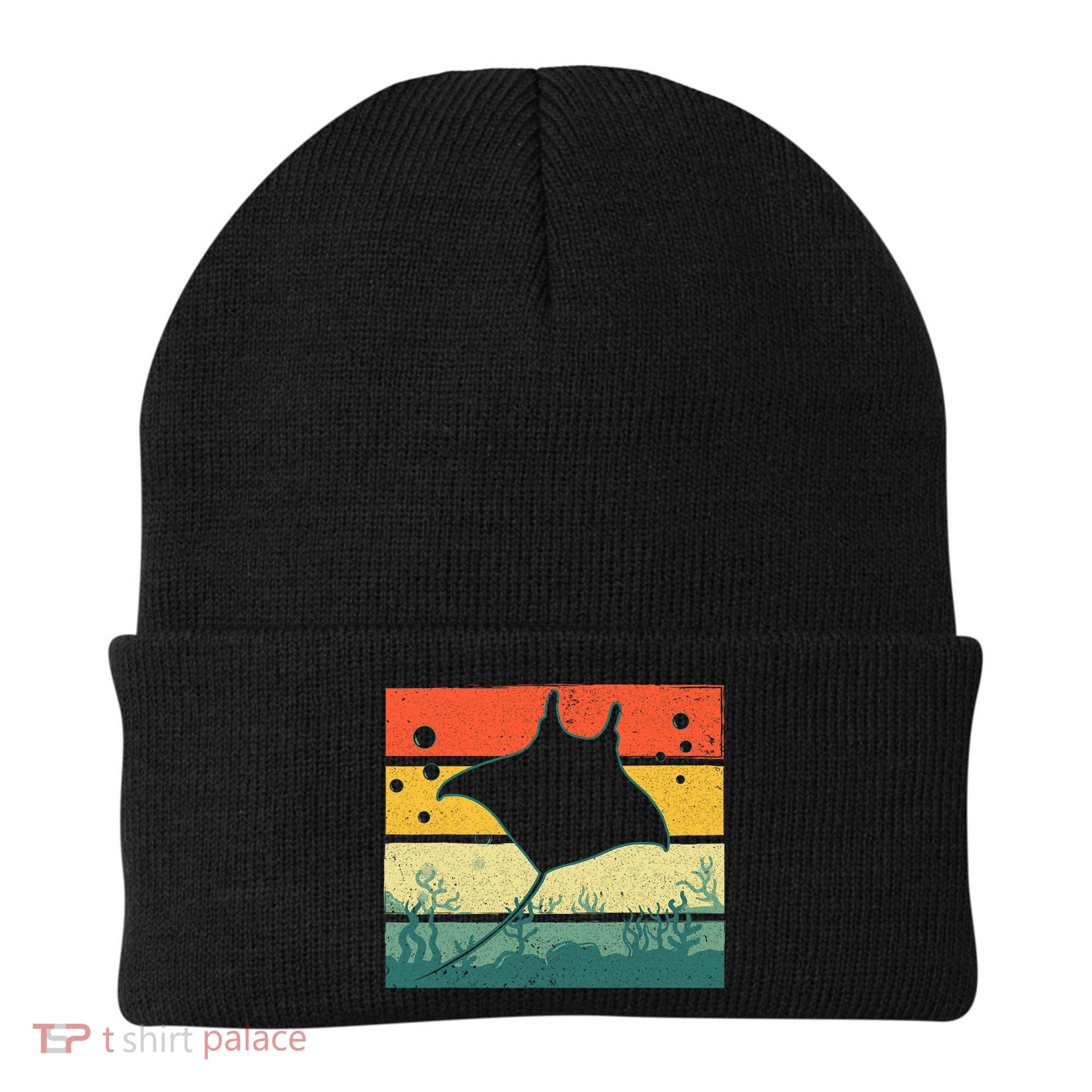 Funny Stingray For Men Women Kids Ocean Animal Lovers Beanie