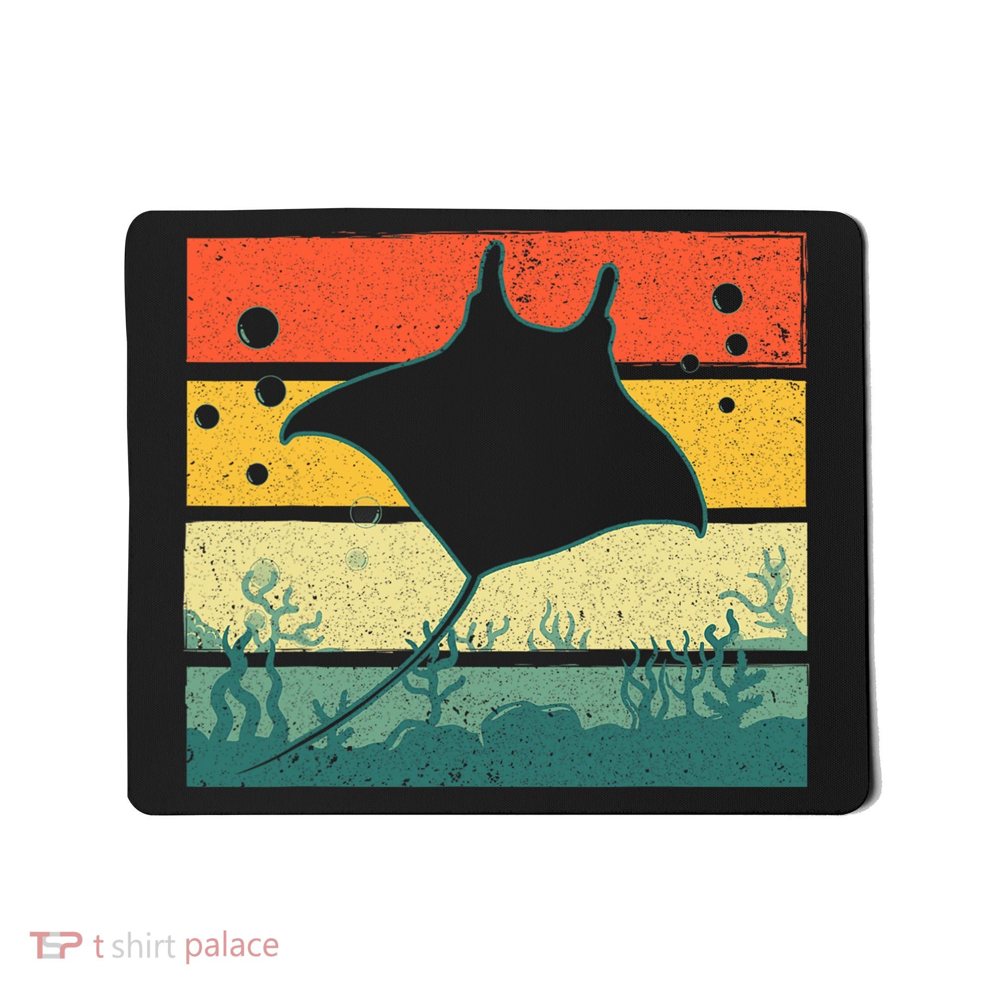 Funny Stingray For Men Women Kids Ocean Animal Lovers Mousepad