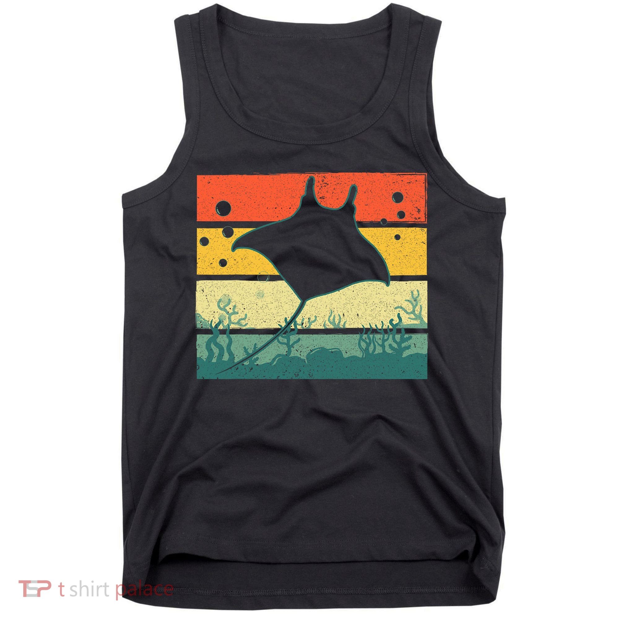 Funny Stingray For Men Women Kids Ocean Animal Lovers Tank Top