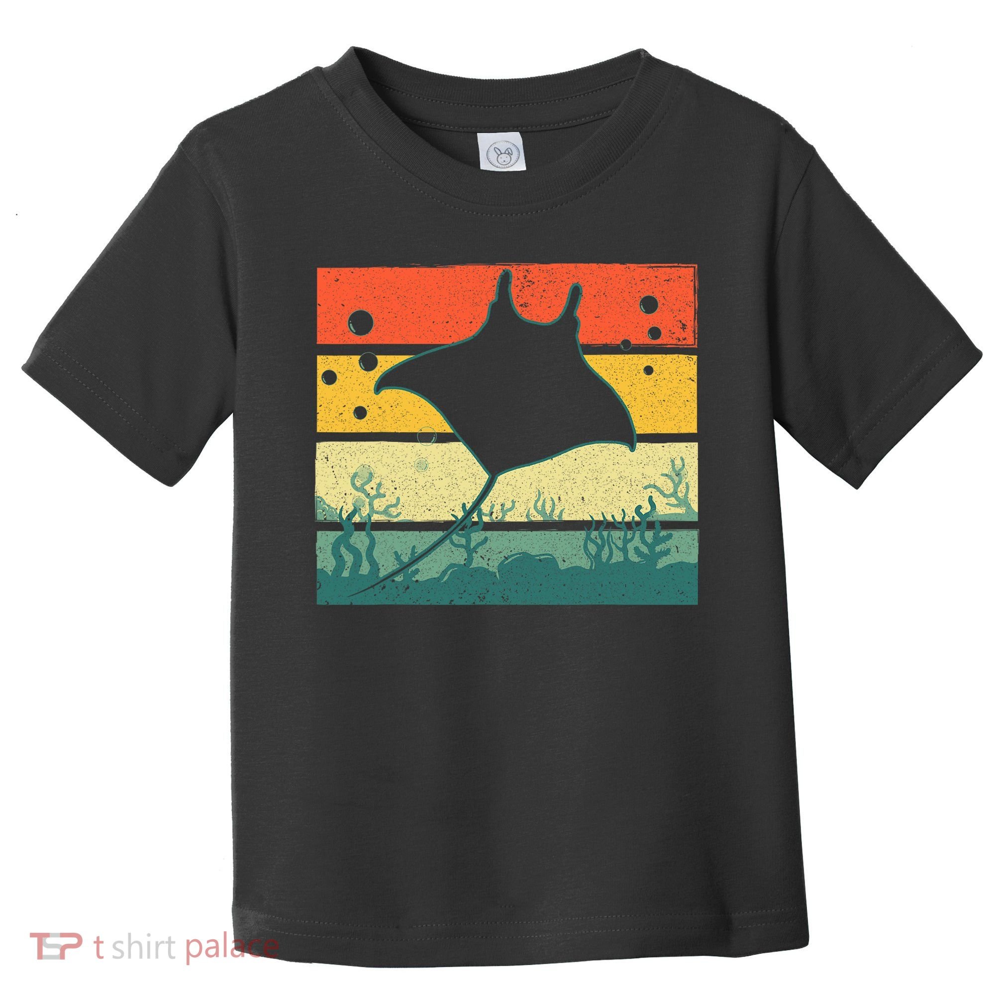 Funny Stingray For Men Women Kids Ocean Animal Lovers Toddler T-Shirt
