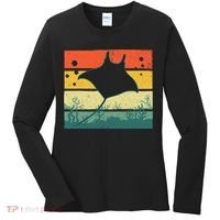 Funny Stingray For Men Women Kids Ocean Animal Lovers Women's Long Sleeve Shirt thumb 0