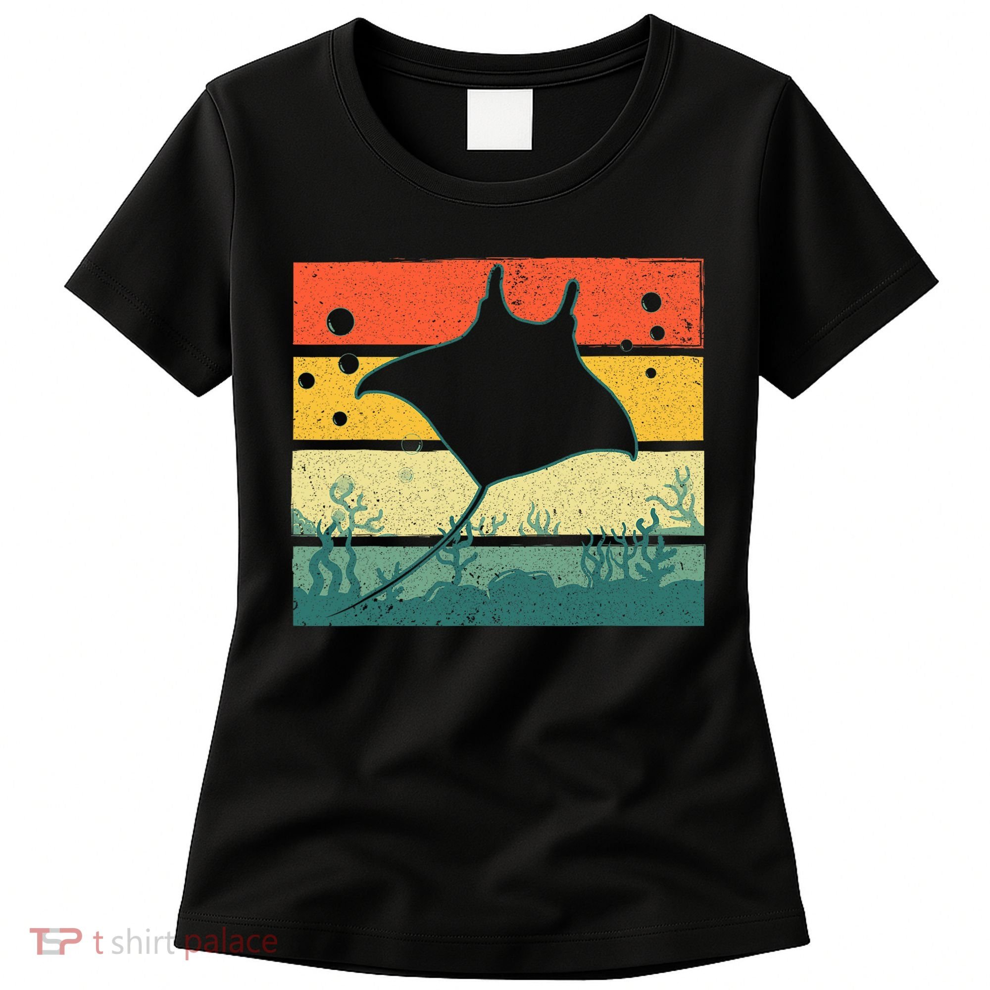 Funny Stingray For Men Women Kids Ocean Animal Lovers Women's T-Shirt