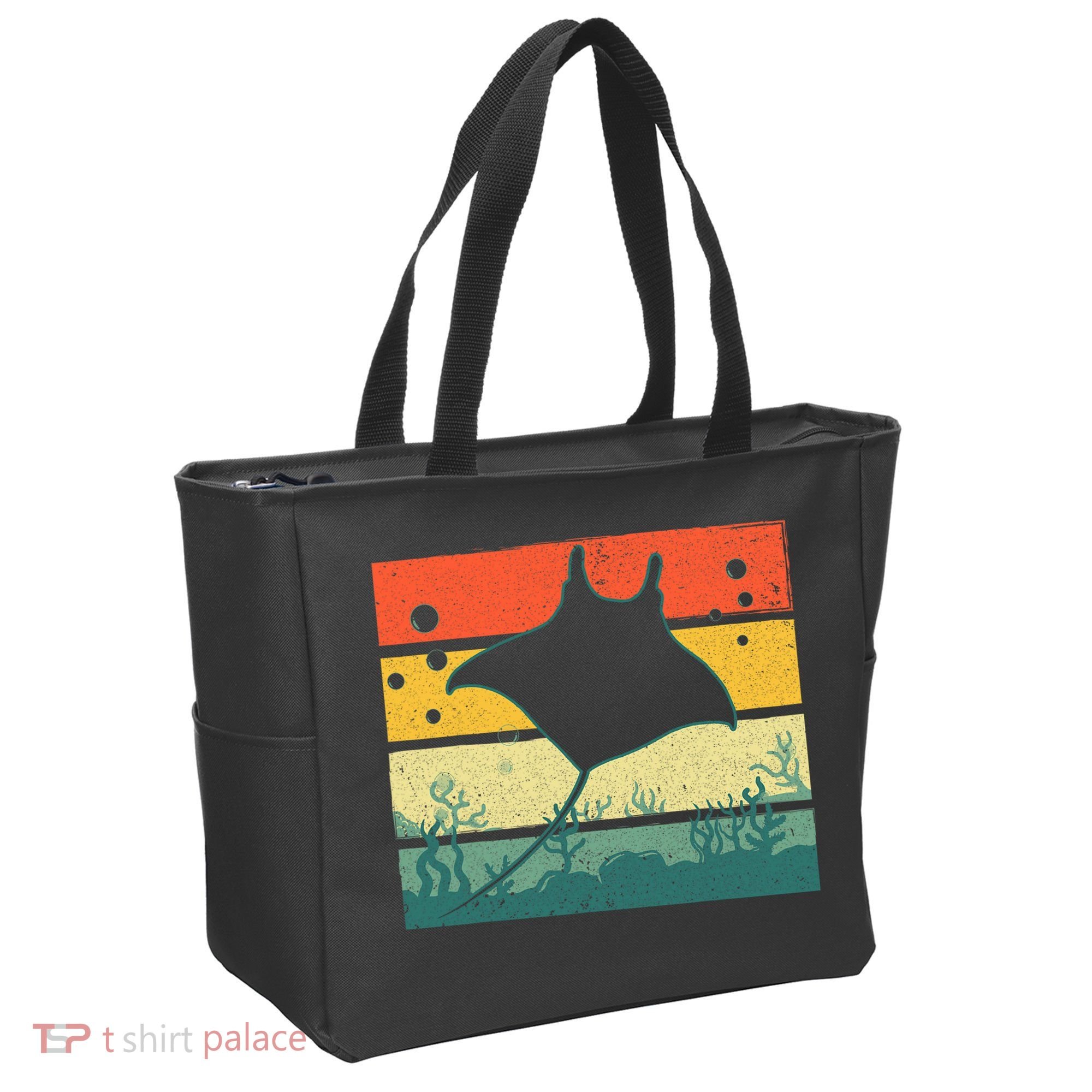 Funny Stingray For Men Women Kids Ocean Animal Lovers Tote Bag