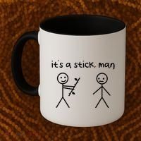Funny Stick Figures Stick ItS A Stick Sarcastic Gift Coffee Mug thumb 2