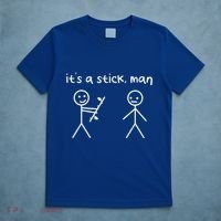 Funny Stick Figures Stick ItS A Stick Sarcastic Gift T-Shirt thumb 5