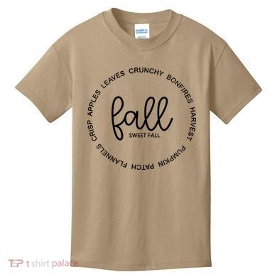 Fall Sweet Fall Festive Kids T-Shirt