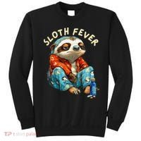 Funny Sloth Fever Humor Sweatshirt thumb 0
