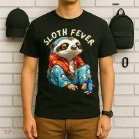 Funny Sloth Fever Humor T-Shirt thumb 6