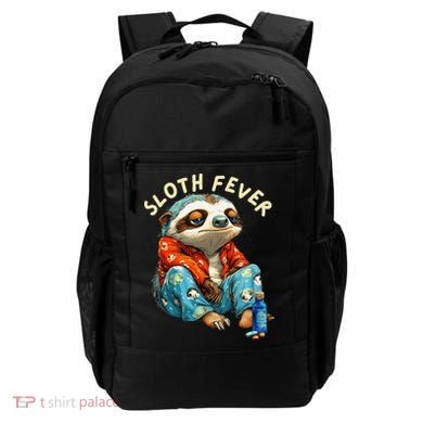 Funny Sloth Fever Humor Backpack