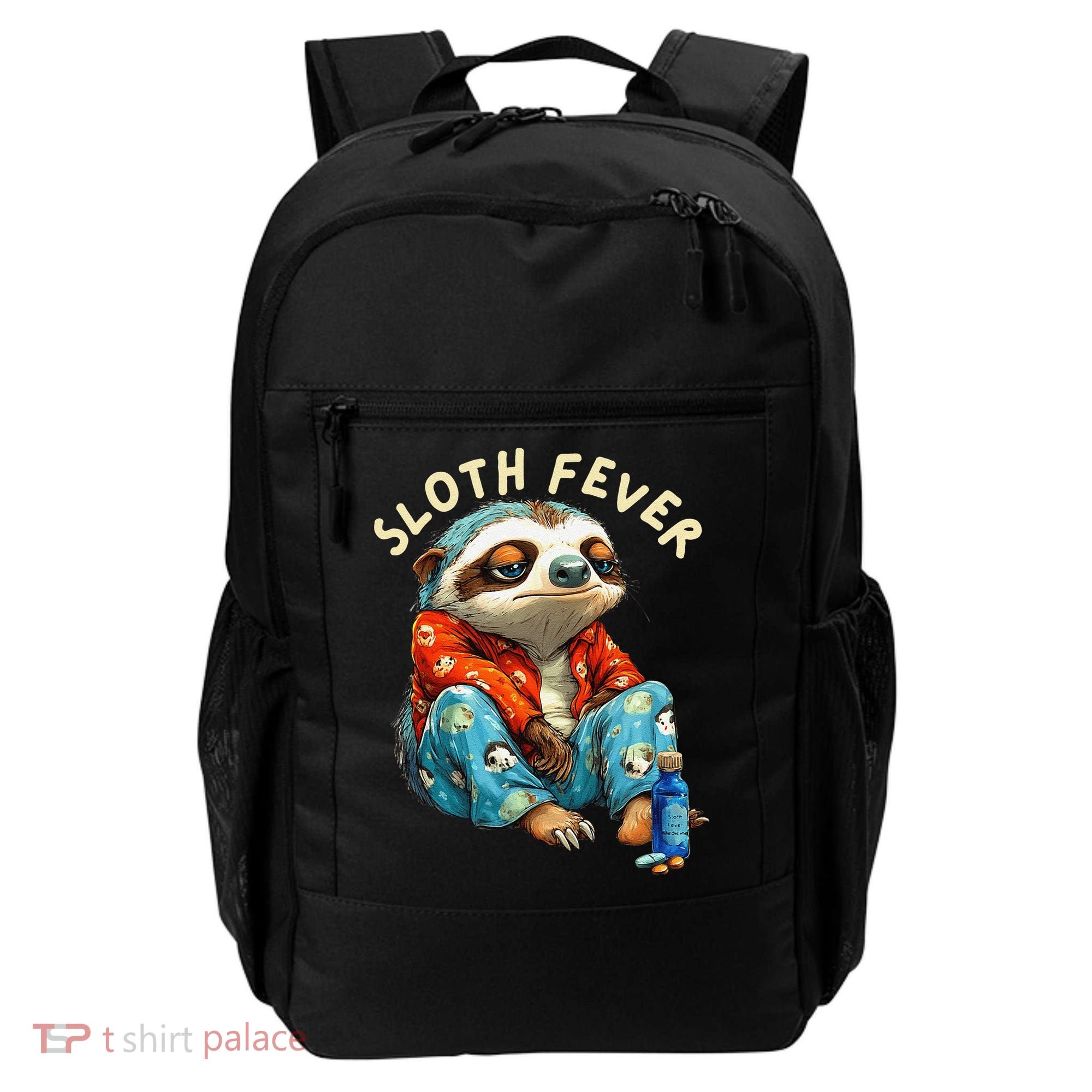 Funny Sloth Fever Humor Backpack
