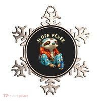 Funny Sloth Fever Humor Ornament thumb 0