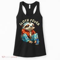 Funny Sloth Fever Humor Women's Tank Top thumb 0