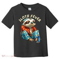 Funny Sloth Fever Humor Toddler T-Shirt thumb 0