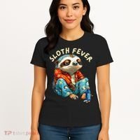 Funny Sloth Fever Humor Women's T-Shirt thumb 4