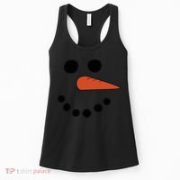 Frosty Snowman Women's Tank Top thumb 0