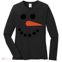 Frosty Snowman Women's Long Sleeve Shirt thumb 0