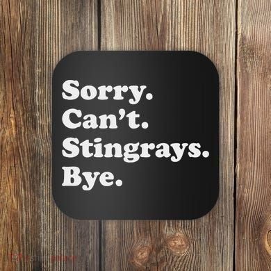 Funny Stingray Gift For Women Or Coaster