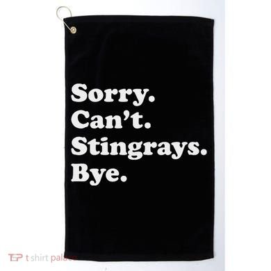 Funny Stingray Gift For Women Or Golf Towel