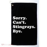 Funny Stingray Gift For Women Or Golf Towel thumb 0