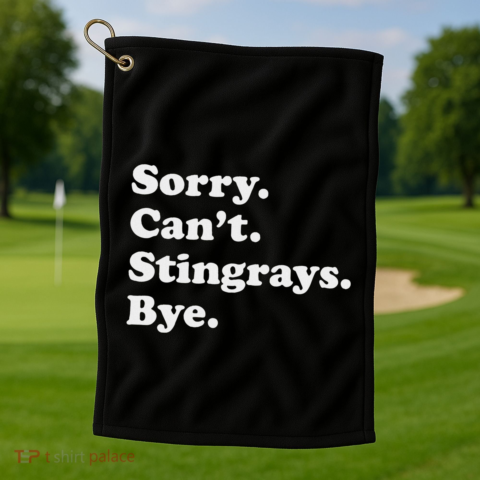 Funny Stingray Gift For Women Or Golf Towel