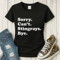 Funny Stingray Gift For Women Or Women's T-Shirt thumb 3