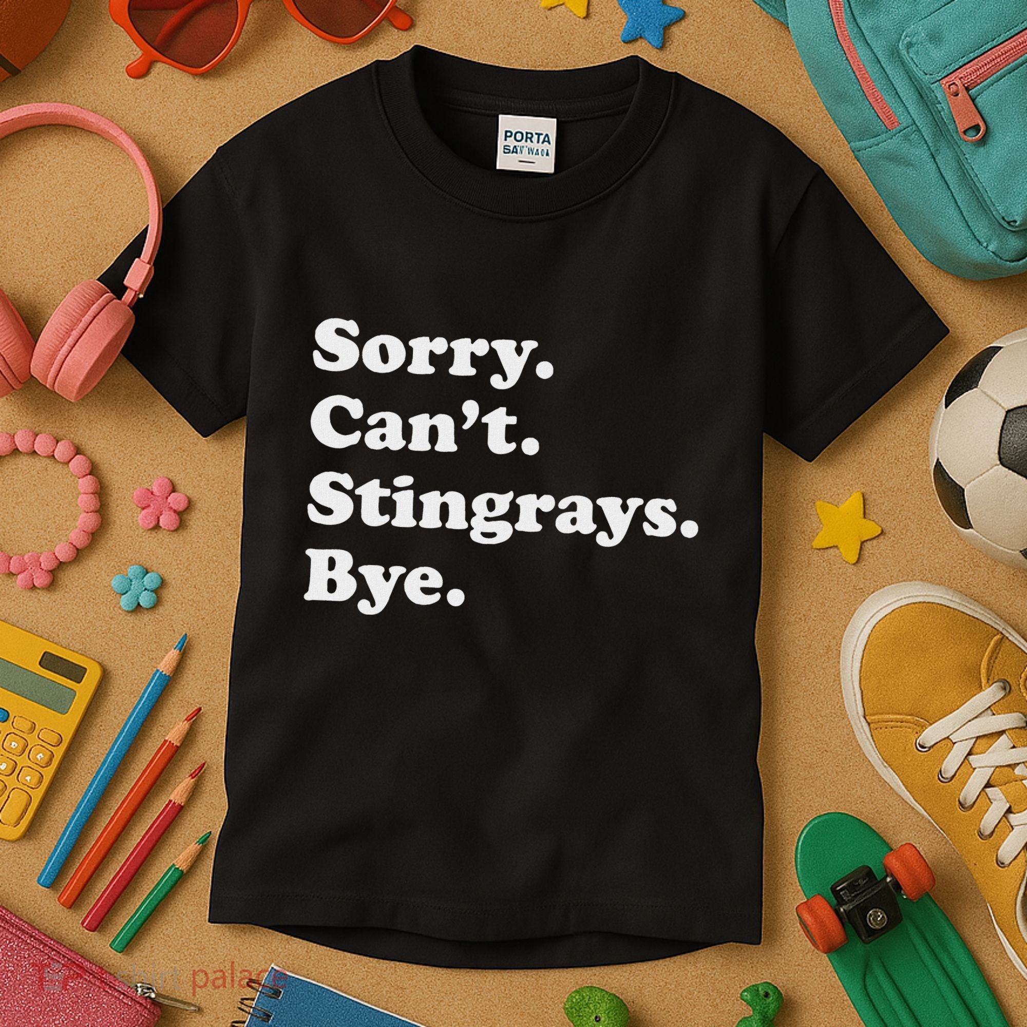 Funny Stingray Gift For Women Or Kids T-Shirt