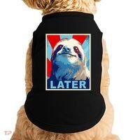 Funny Sloth Gifts Sloth Doggie Tank thumb 0