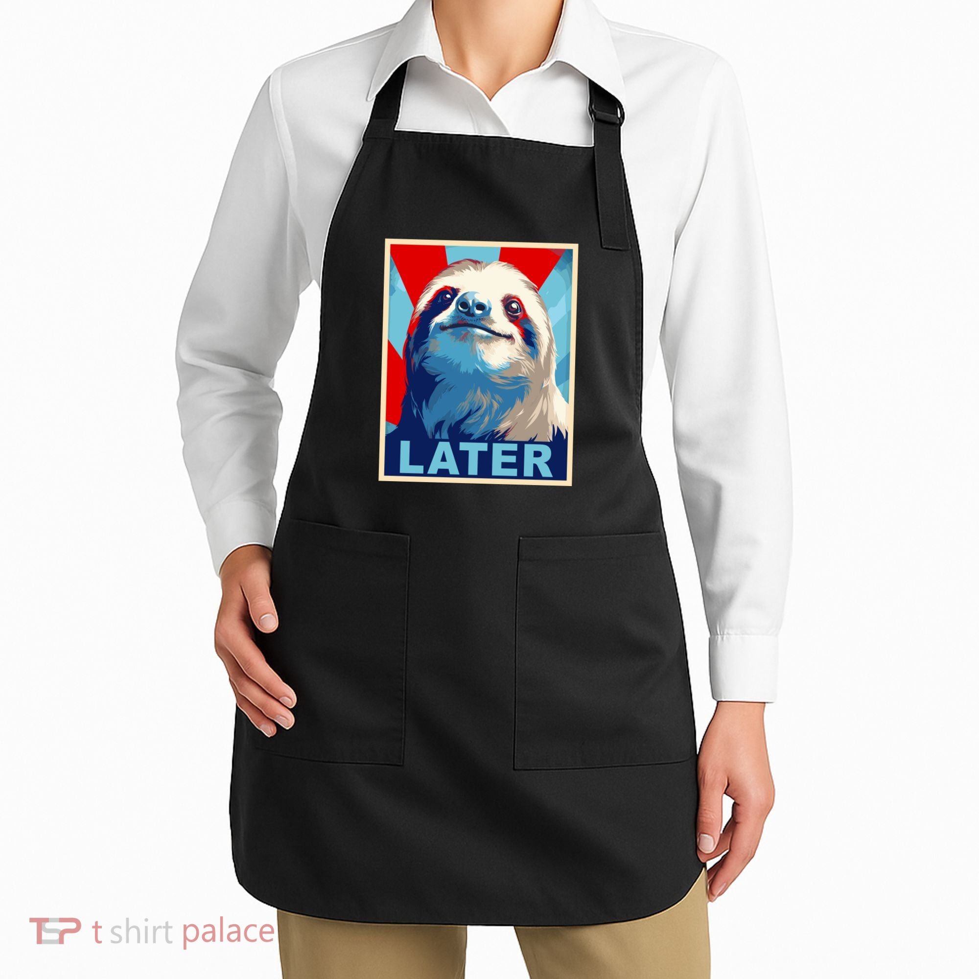 Funny Sloth Gifts Sloth Apron
