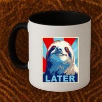 Funny Sloth Gifts Sloth Coffee Mug thumb 2