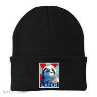 Funny Sloth Gifts Sloth Beanie thumb 0