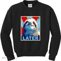 Funny Sloth Gifts Sloth Kids Sweatshirt thumb 0