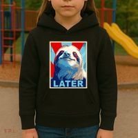 Funny Sloth Gifts Sloth Kids Hoodie thumb 3