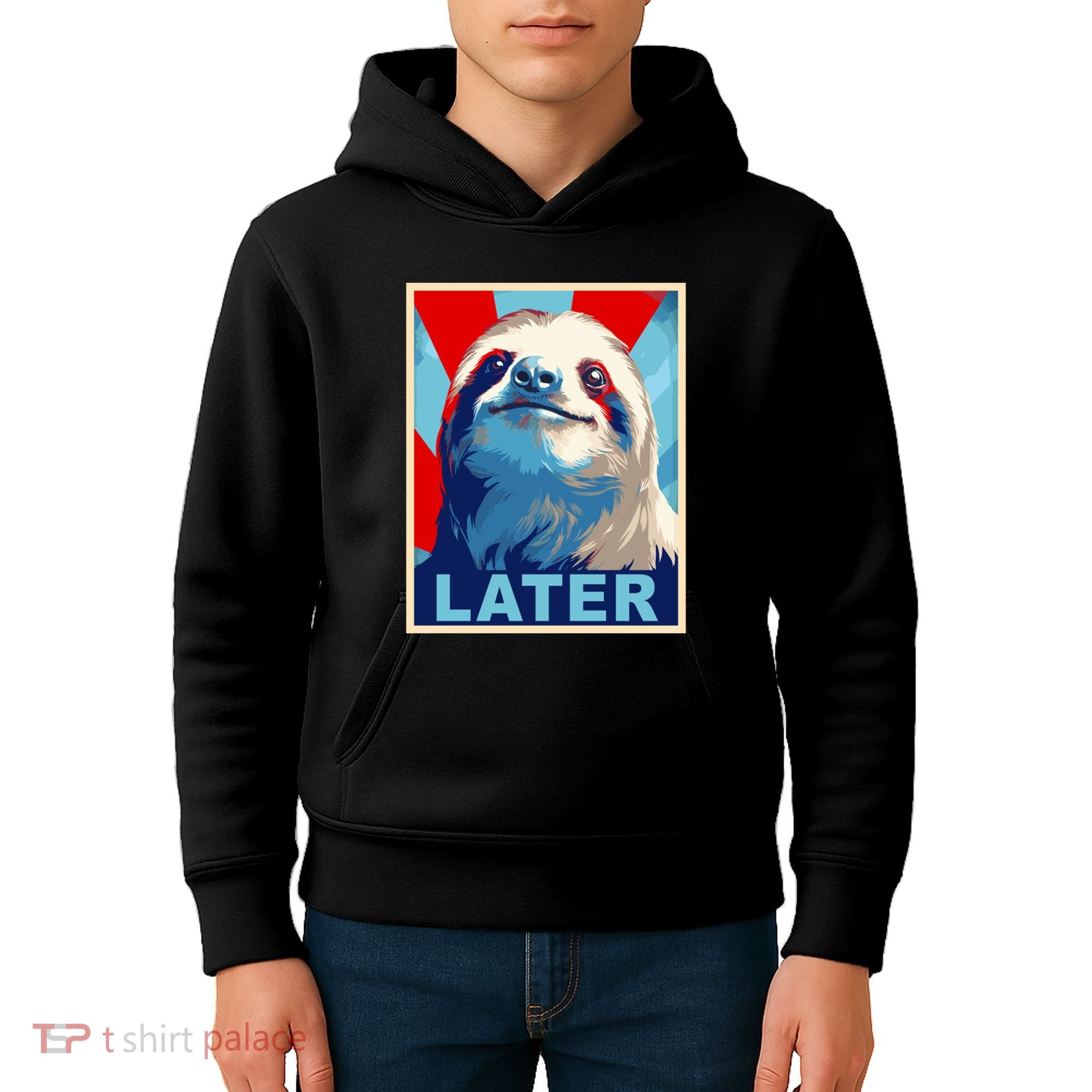 Funny Sloth Gifts Sloth Kids Hoodie