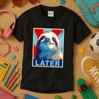 Funny Sloth Gifts Sloth Kids T-Shirt thumb 3