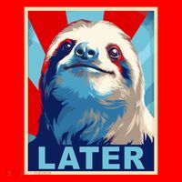 Funny Sloth Gifts Sloth Santa Hat thumb 1
