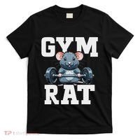 Funny Sport Gym Rat Fitness Bodybuilding T-Shirt thumb 0