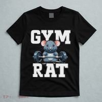 Funny Sport Gym Rat Fitness Bodybuilding T-Shirt thumb 5