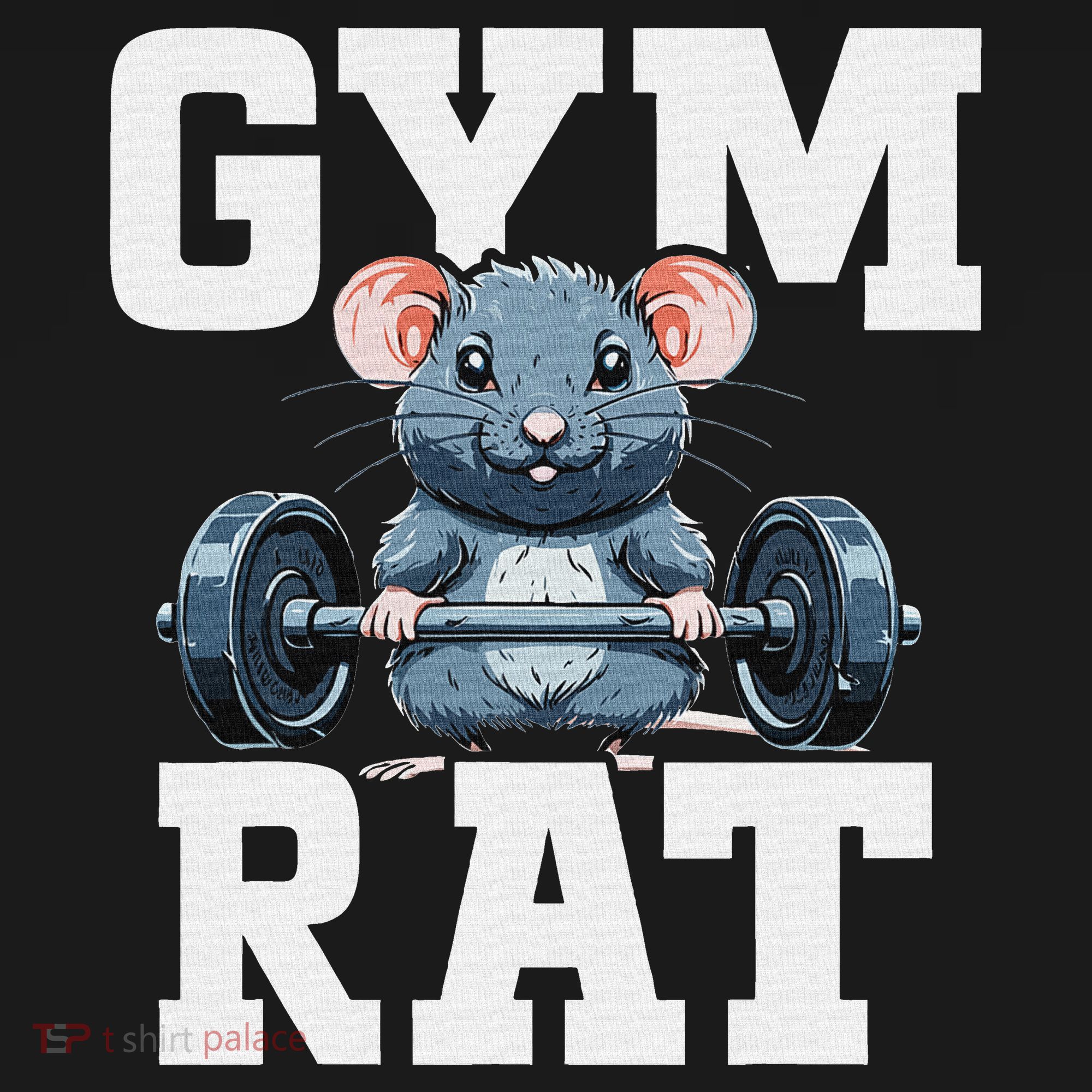 Funny Sport Gym Rat Fitness Bodybuilding Women's Hoodie