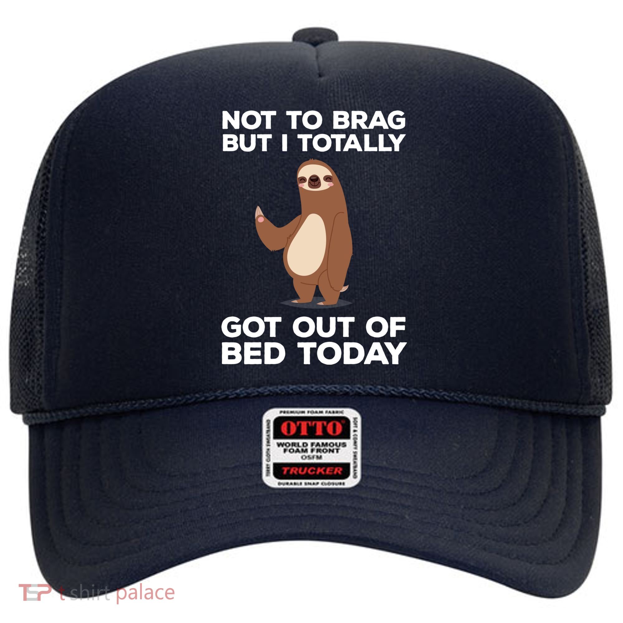 Funny Sloth - Got Out Of Bed Today Hat