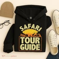 Funny Safari Guide Zoo Safari Hoodie thumb 4